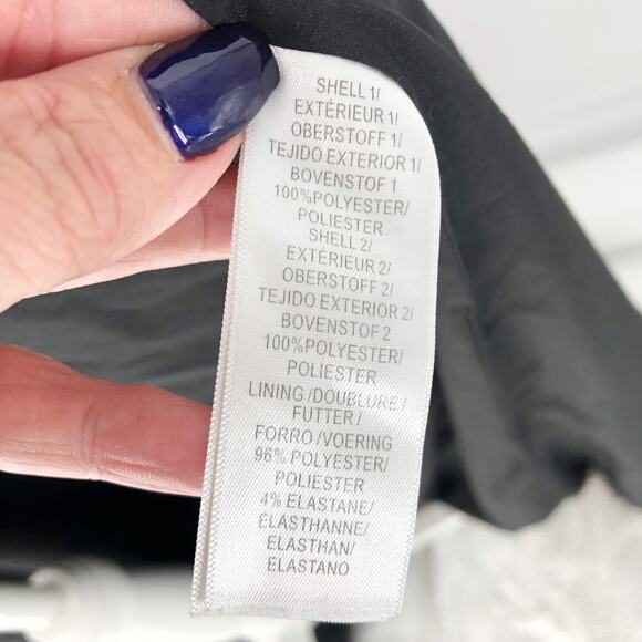 AIDAN BY AIDAN MATTOX Leopard Sequin Wrap Dress Size 0 Gold Black Sleeveless - Picture 13 of 15